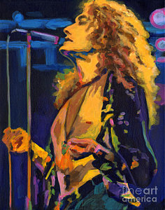 236x300 Robert Plant Paintings - Robert Plant Painting