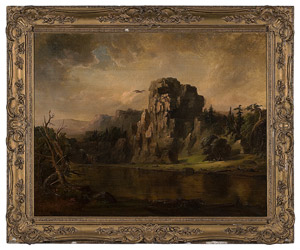 300x250 Painting By Robert Scott Duncanson A Big Winner In Cowan's Feb. 7 Sale - Robert Scott Painting