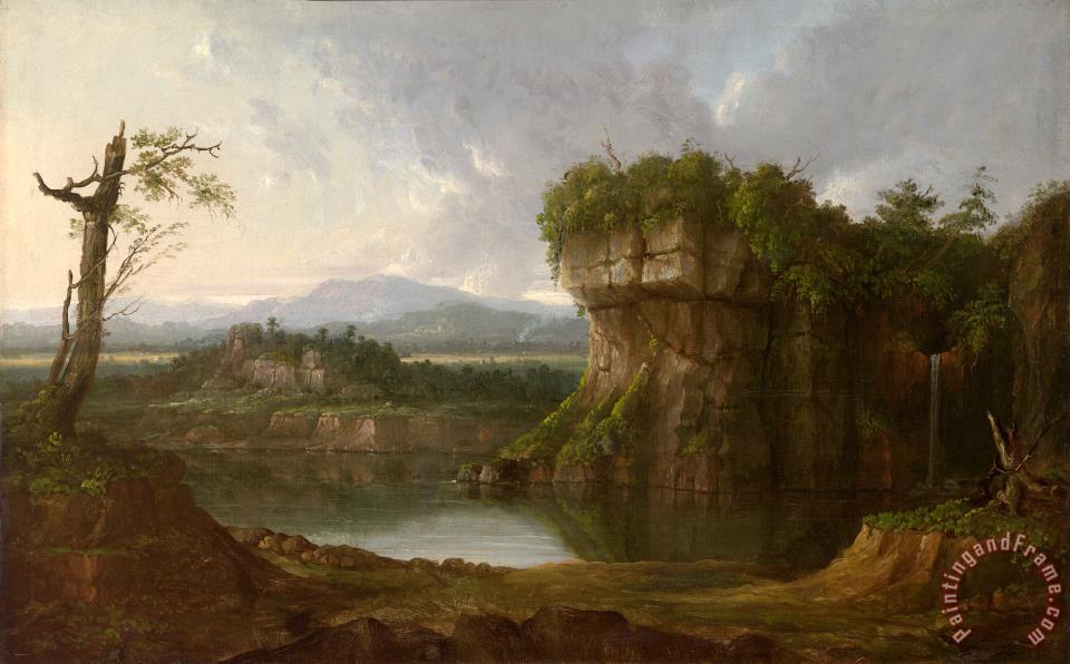 960x596 Robert Scott Duncanson The Quarry Painting - Robert Scott Painting