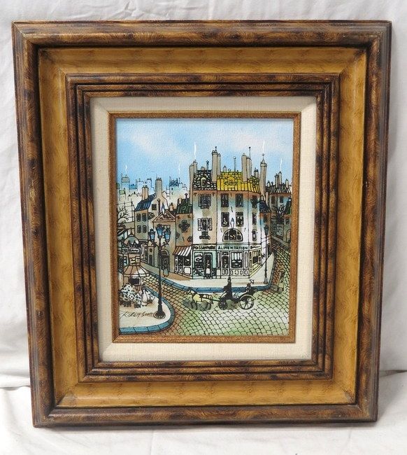 582x650 This Delightful, Impressionist Oil Painting Is Full Of Human Life - Robert Scott Painting