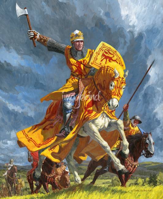 532x650 Robert The Bruce By Euroart - Robert The Bruce Painting