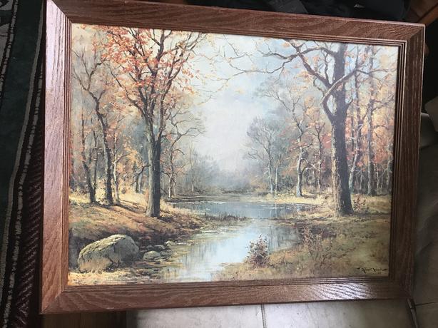 614x460 Original Robert Wood - Robert Wood 56 Painting