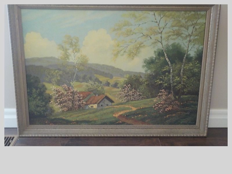 800x600 Two Robert Wood 56 Paintings And One Paul Kujal Arts - Robert Wood 56 Painting