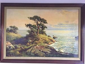 300x225 Antique Robert Wood Oil Painting - Robert Wood Painting