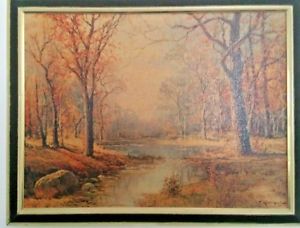 300x228 Vintage Framed Robert Wood - Robert Wood Painting