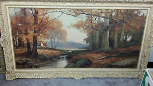 300x169 Robert W. Wood Original Painting Autumn In Woodstock Ebay - Robert Wood Painting