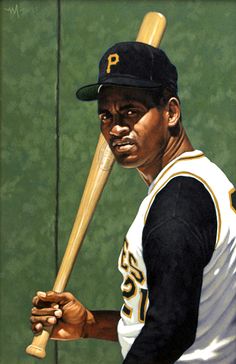 236x364 Roberto Clemente Roberto Clemente - Roberto Clemente Painting