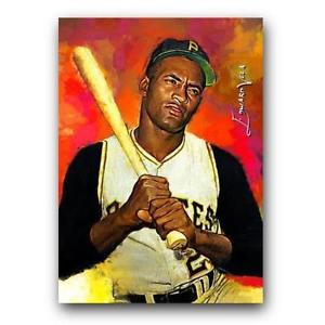 300x300 Aceo Roberto Clemente - Roberto Clemente Painting