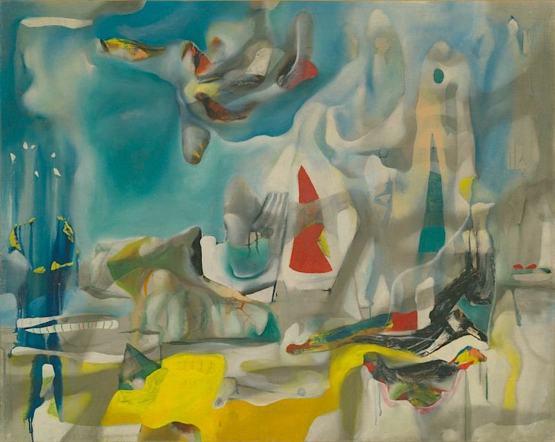 800x637 Roberto Matta, Psychological Morphology, 1938. - Roberto Painting