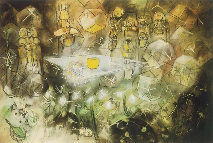 740x498 Roberto Matta. Expert Art Authentication, Certificates - Roberto Painting