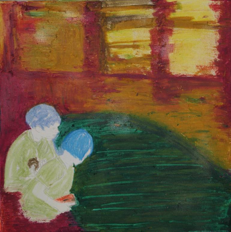 770x774 Saatchi Art Angels Painting By Zaccarini Roberto - Roberto Painting