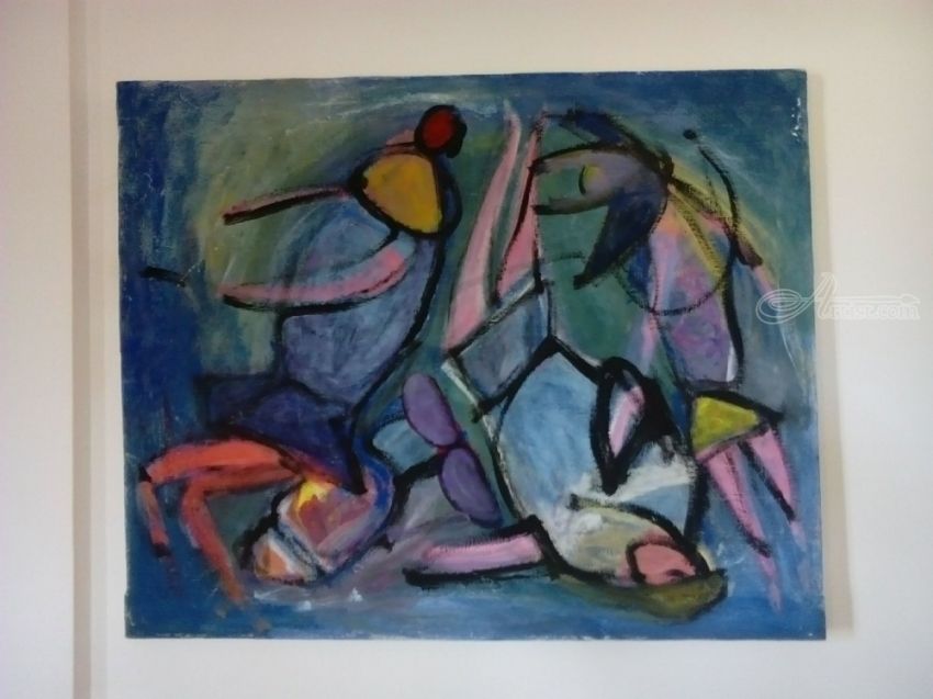 850x637 Ballerine Paintings By Roberto Adriani - Roberto Painting