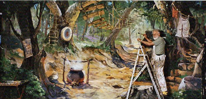 700x336 Robin Hood - Robin Hood Painting