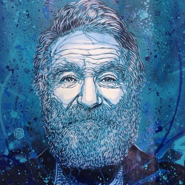 Robin Williams Painting at PaintingValley.com | Explore collection of ...