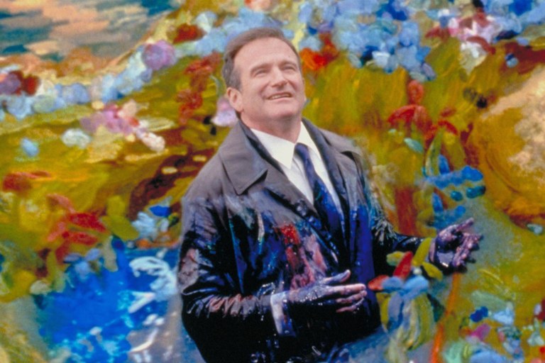 768x512 Robin Williams's Thoughts On Death And The Afterlife Are Strangely - Robin Williams Painting Movie