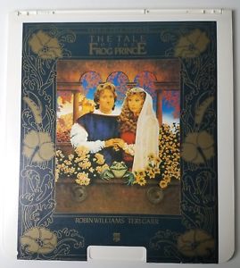 269x300 The Tale Of The Frog Prince Ced Videodisc Vintage Movie Art Robin - Robin Williams Painting Movie