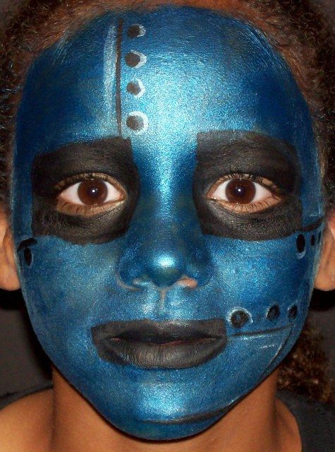 475x640 Face Painting Robot - Robot Face Painting