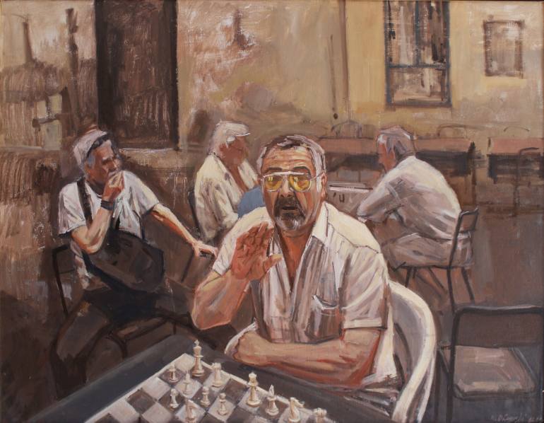 770x598 Saatchi Art Rocco Painting By Nebojsa Dimovski - Rocco Painting