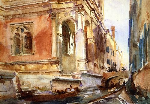 500x349 Scuola Grande Di San Rocco Painting John Singer Sargent Oil - Rocco Painting