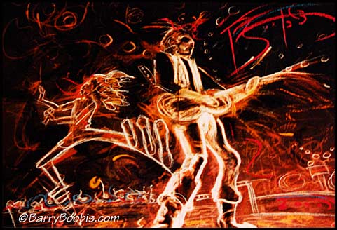 481x328 Rolling Stones Painting Rock Amp Roll Artwork - Rock And Roll Painting
