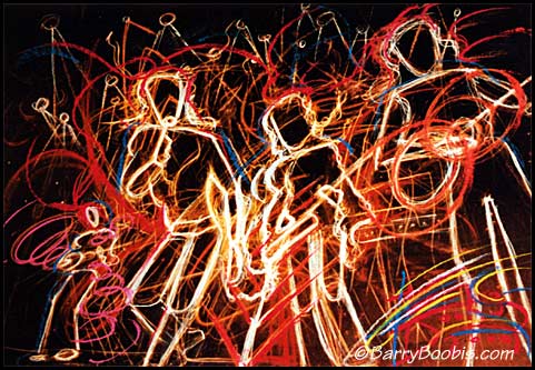 481x333 Rolling Stones Painting Rock Amp Roll Artwork - Rock And Roll Painting