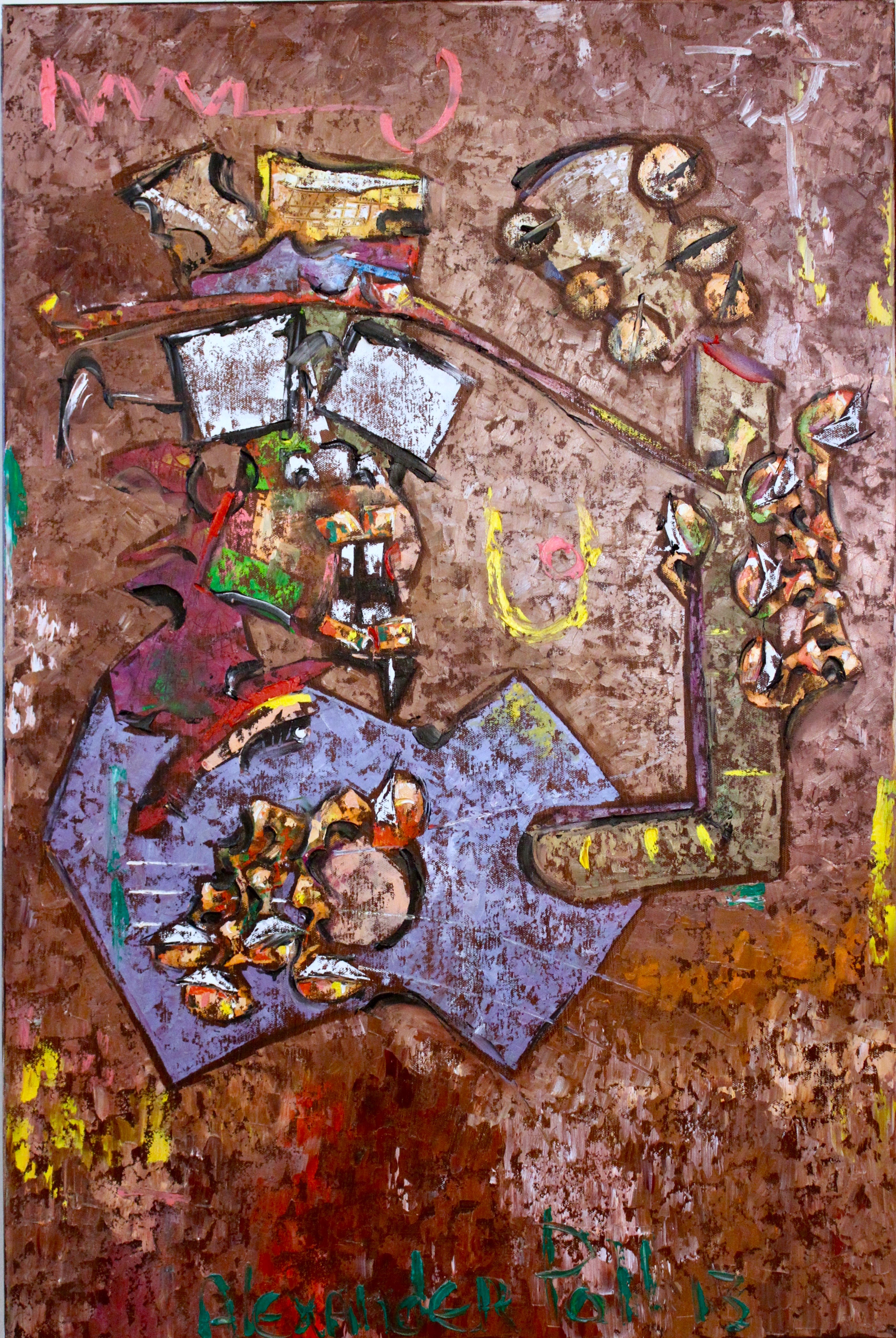 2810x4197 The Night Of Rock - Rock And Roll Painting