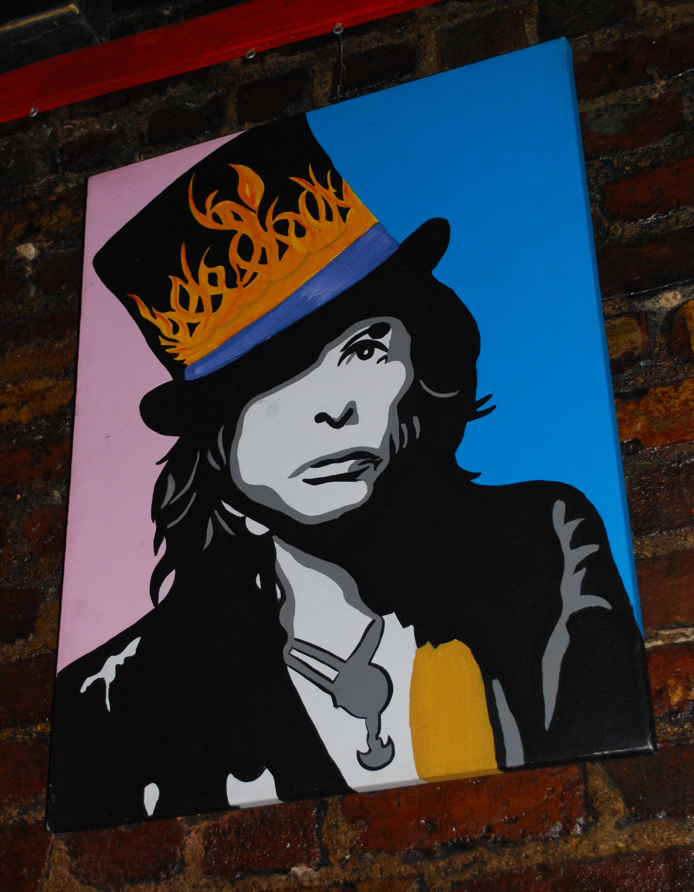 2270x2918 Inside The World Of The Rock - Rock And Roll Painting