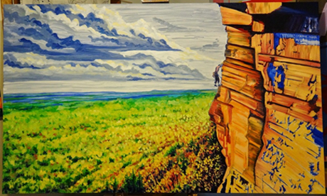 460x276 Rock Climbing, Ice Climbing Amp Painting With Doug Ferguson Power - Rock Climbing Painting