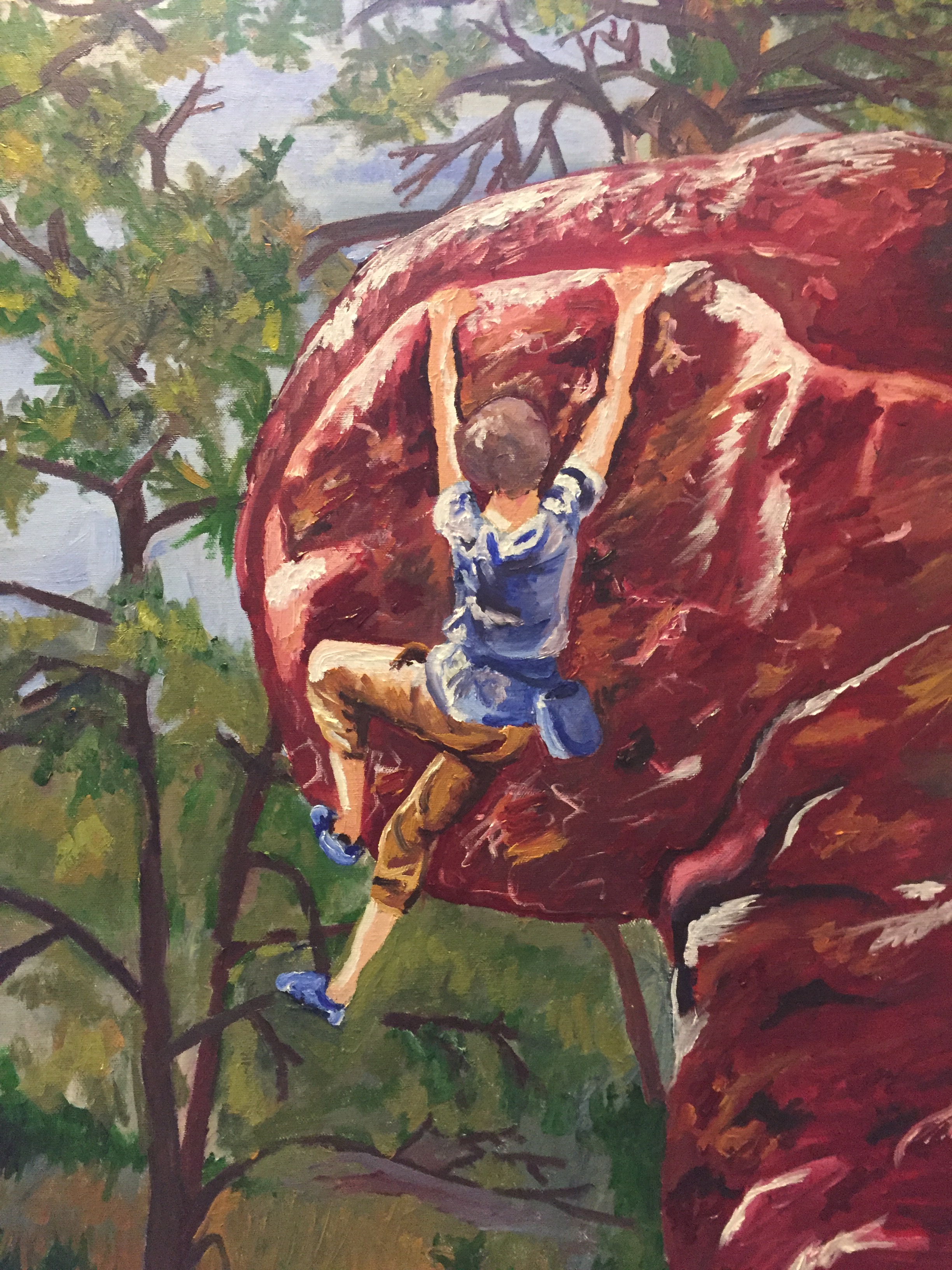 2448x3264 Schaeffer Home About Flowers Events Contact Blog Teaching - Rock Climbing Painting