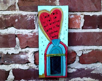 340x270 Rock N Roll Painting Etsy - Rock N Roll Painting