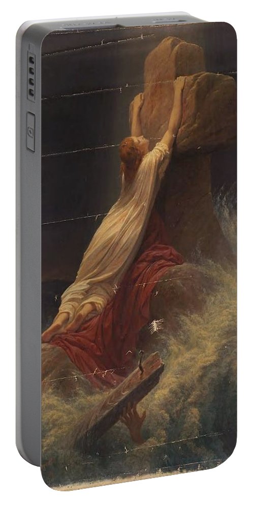 500x993 Rock Of Ages Portable Battery Charger For Sale By Johannes Adam - Rock Of Ages Painting