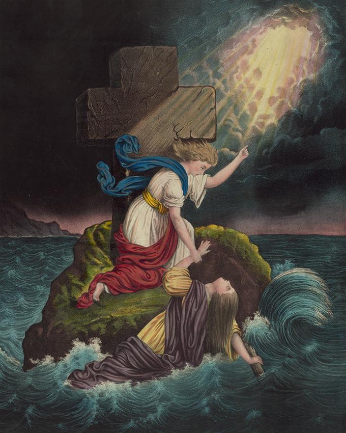 680x850 Rock Of Ages Print 7 - Rock Of Ages Painting