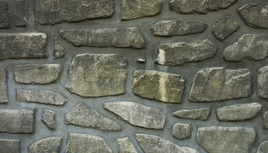 877x500 How To Paint Stone Walls On Stage Sets Our Pastimes - Rock Texture Painting