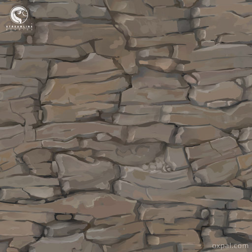 512x512 The Hand Painted Textures Of Hoopworld Thomas Schmall - Rock Texture Painting