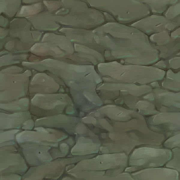 600x600 Rock Texture Handpaint - Rock Texture Painting