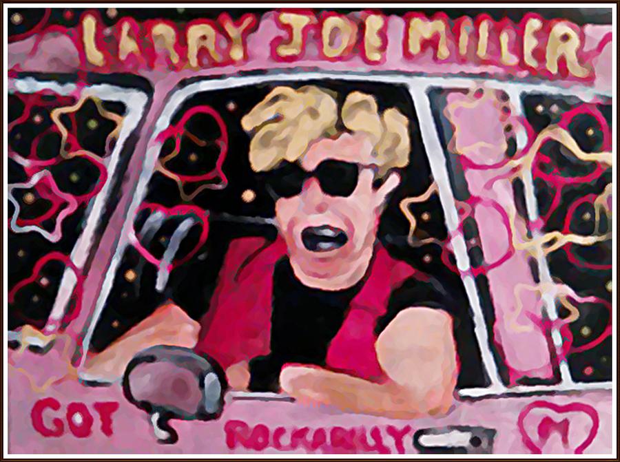 900x671 Larry Joe Miller Got Rockabilly Painting By Gregory Mclaughlin - Rockabilly Painting