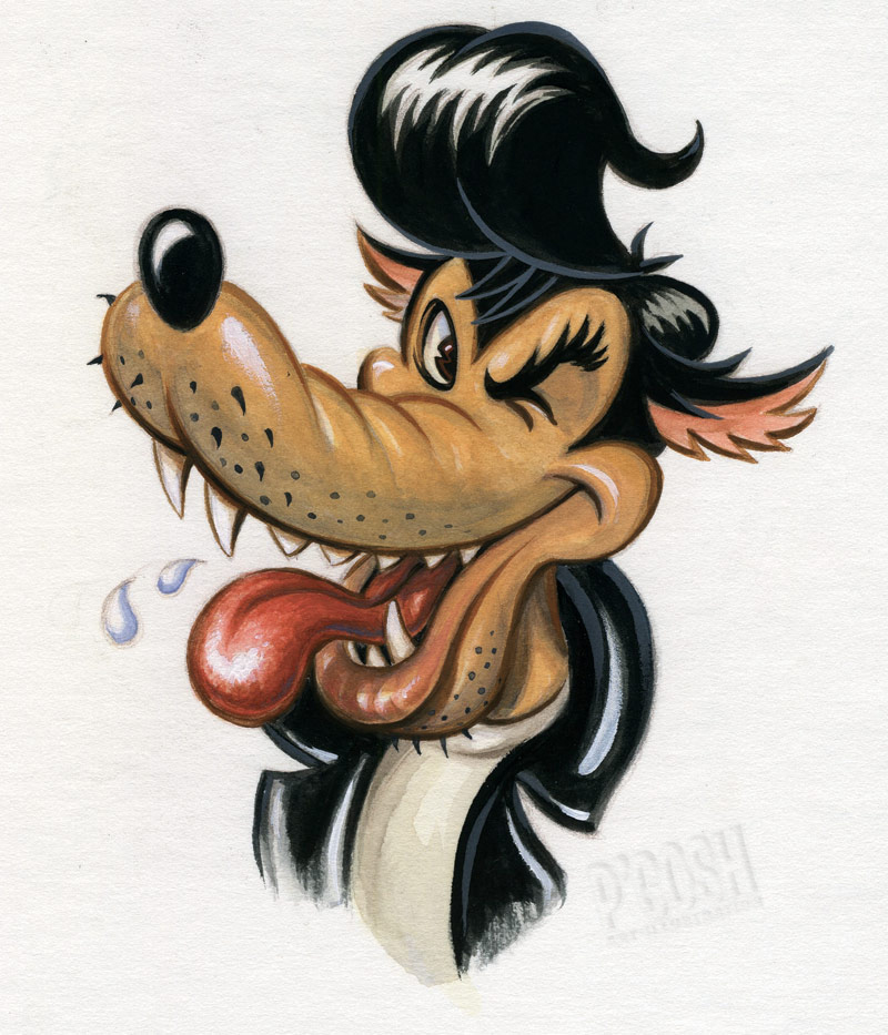 800x933 Portfolio Detail P'Gosh - Rockabilly Painting