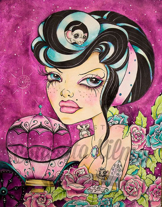 570x725 Rockabilly - Rockabilly Painting
