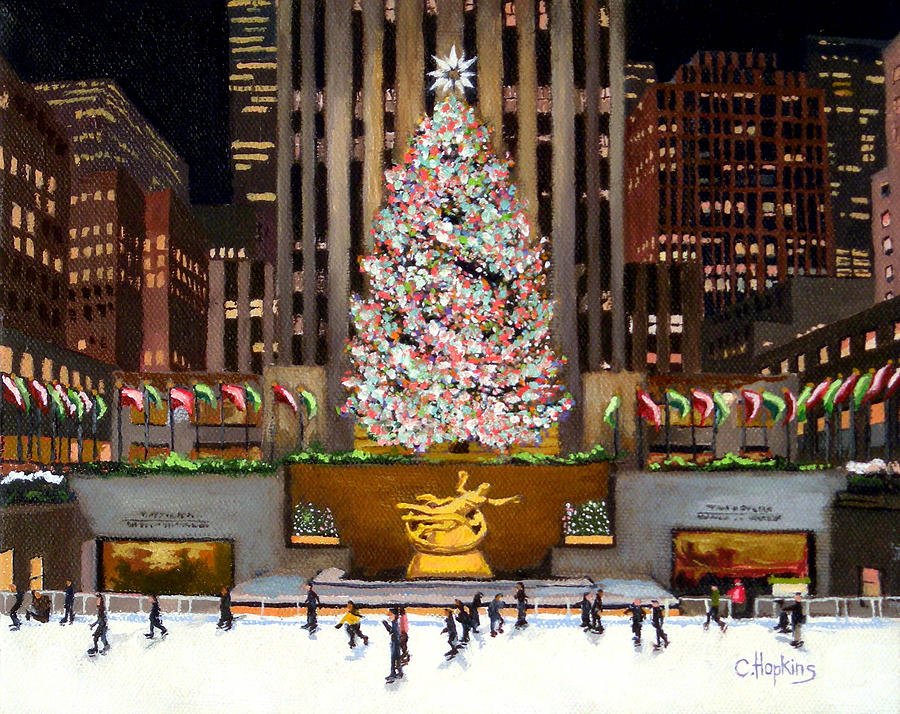 900x714 Rockefeller Center - Rockefeller Center Painting