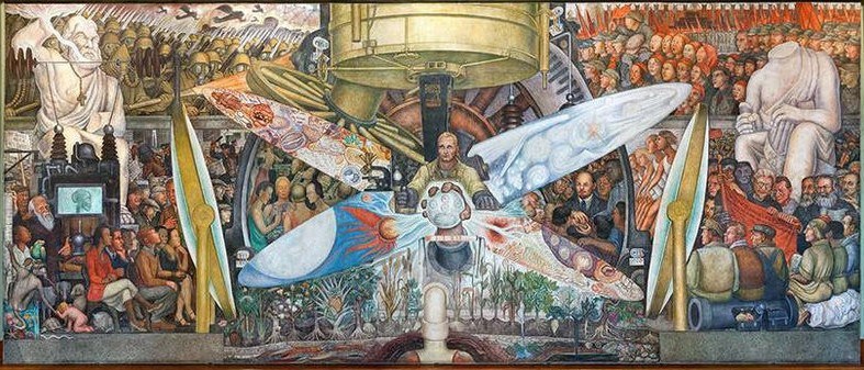 787x337 Diego Rivera's Psychedelic Rockefeller Center Mural Was Destroyed - Rockefeller Painting