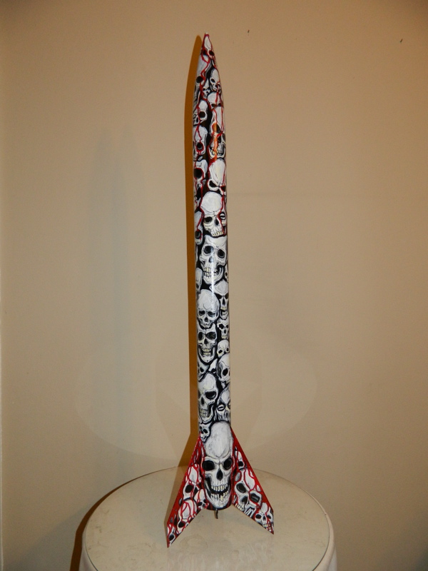 600x800 Rocketeer's Corner Rocket Painting - Rocket Painting