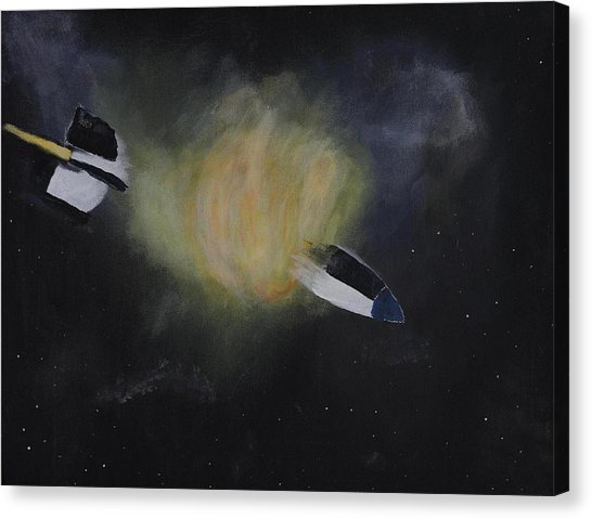 546x479 Rocket Ship Canvas Prints - Rocket Ship Painting