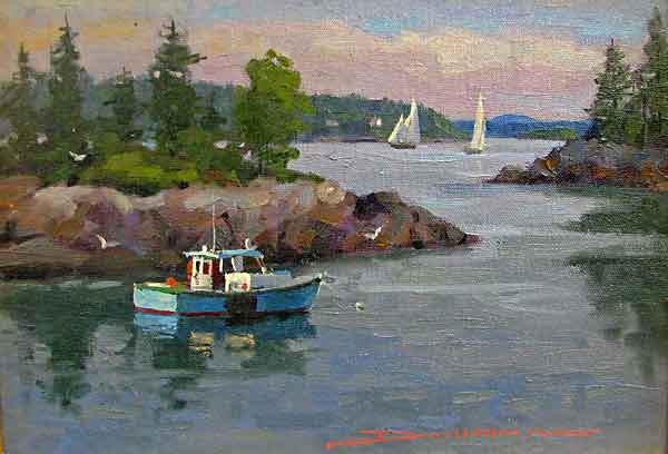 600x408 Mosher Art Gallery Rockport Art Colony - Rockport Painting