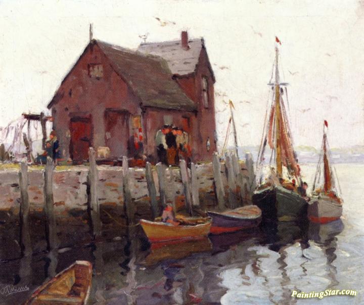 720x603 Rockport, Maine Artwork By Anthony Thieme Oil Painting Amp Art - Rockport Painting