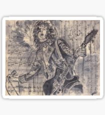 210x230 Rockstar Painting Amp Mixed Media Stickers Redbubble - Rockstar Painting