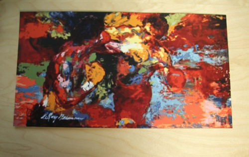 500x315 Rocky Balboa Apollo Creed Boxing Painting Replica Print 9 X 165 - Rocky 3 Ending Painting