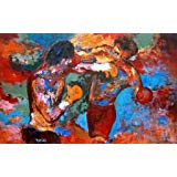 160x160 Rocky 3 Apollo Creed 30x20 Oil Painting, Framed, But Canvas Alone - Rocky 3 Painting