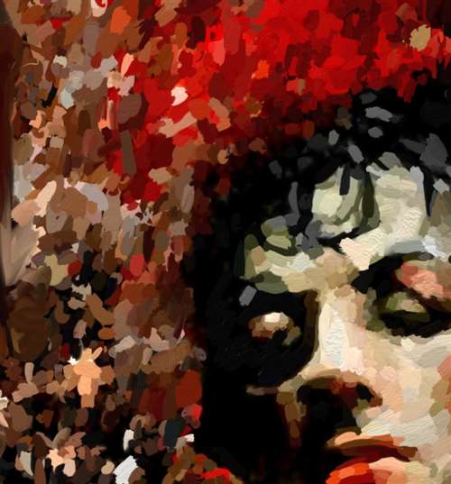 500x537 Rocky Balboa Painting Canvas Art Movie Poster Print - Rocky 3 Painting