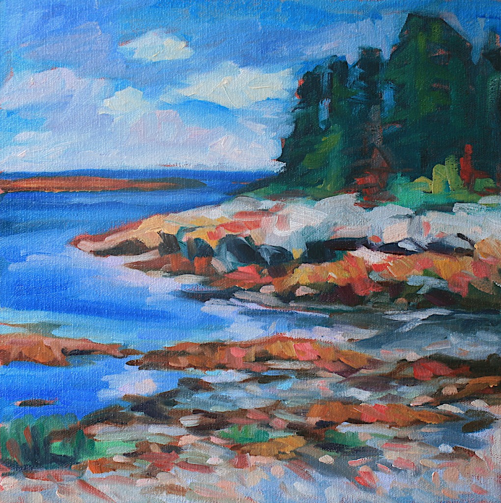 1020x1024 Mary Anne Cary Paintings April 2012 - Rocky 3 Painting