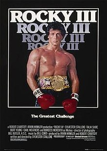 220x310 Rocky Iii - Rocky 3 Painting Original